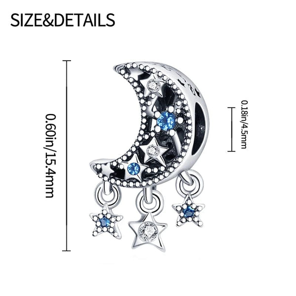 Planet Gates 2024 New in Hot Sale Original Charm Beads Fit Pandach Bracelet For Women 925 Silver Glow Discoloration Pendant Bead Jewelry Gift
