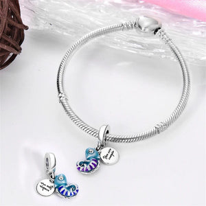Planet Gates 2024 New in Hot Sale Original Charm Beads Fit Pandach Bracelet For Women 925 Silver Glow Discoloration Pendant Bead Jewelry Gift