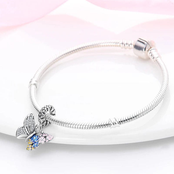 Planet Gates 2024 New in Hot Sale Original Charm Beads Fit Pandach Bracelet For Women 925 Silver Glow Discoloration Pendant Bead Jewelry Gift