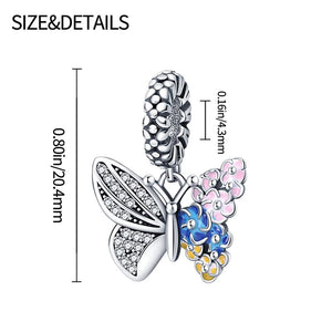 Planet Gates 2024 New in Hot Sale Original Charm Beads Fit Pandach Bracelet For Women 925 Silver Glow Discoloration Pendant Bead Jewelry Gift