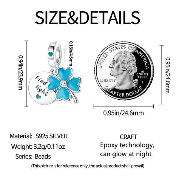 Planet Gates 2024 New in Hot Sale Original Charm Beads Fit Pandach Bracelet For Women 925 Silver Glow Discoloration Pendant Bead Jewelry Gift