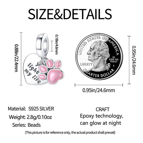 Planet Gates 2024 New in Hot Sale Original Charm Beads Fit Pandach Bracelet For Women 925 Silver Glow Discoloration Pendant Bead Jewelry Gift