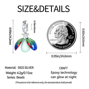 Planet Gates 2024 New in Hot Sale Original Charm Beads Fit Pandach Bracelet For Women 925 Silver Glow Discoloration Pendant Bead Jewelry Gift