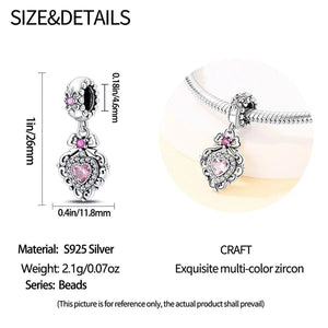 Planet Gates 2024 New in Hot Sale Original Charm Beads Fit Pandach Bracelet For Women 925 Silver Glow Discoloration Pendant Bead Jewelry Gift