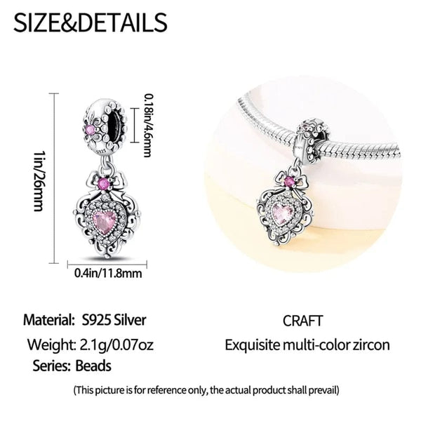 Planet Gates 2024 New in Hot Sale Original Charm Beads Fit Pandach Bracelet For Women 925 Silver Glow Discoloration Pendant Bead Jewelry Gift