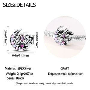 Planet Gates 2024 New in Hot Sale Original Charm Beads Fit Pandach Bracelet For Women 925 Silver Glow Discoloration Pendant Bead Jewelry Gift