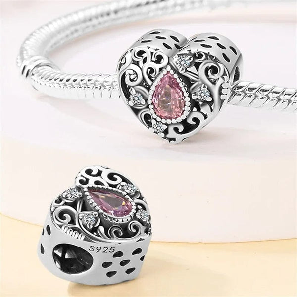 Planet Gates 2024 New in Hot Sale Original Charm Beads Fit Pandach Bracelet For Women 925 Silver Glow Discoloration Pendant Bead Jewelry Gift