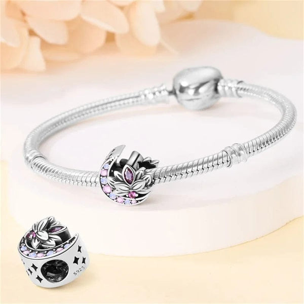 Planet Gates 2024 New in Hot Sale Original Charm Beads Fit Pandach Bracelet For Women 925 Silver Glow Discoloration Pendant Bead Jewelry Gift