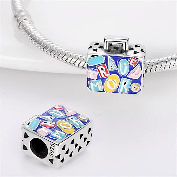 Planet Gates 2024 New in Hot Sale Original Charm Beads Fit Pandach Bracelet For Women 925 Silver Glow Discoloration Pendant Bead Jewelry Gift