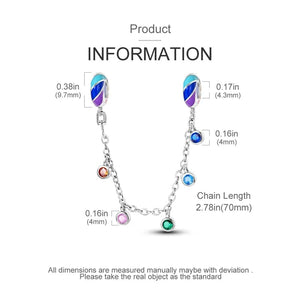 Planet Gates 2024 New in Hot Sale Original Charm Beads Fit Pandach Bracelet For Women 925 Silver Glow Discoloration Pendant Bead Jewelry Gift