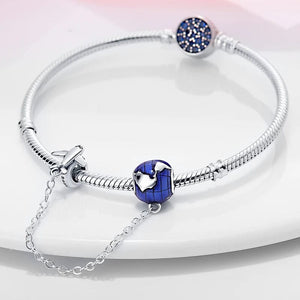 Planet Gates 2024 New in Hot Sale Original Charm Beads Fit Pandach Bracelet For Women 925 Silver Glow Discoloration Pendant Bead Jewelry Gift