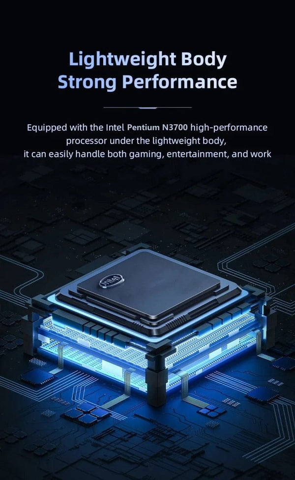 Planet Gates 2024 New Laptop Computer Windows 11 Pro Ultra Slim Notebook 14.1 Inch Intel Pentium N3700 16GB 1024GB Office Study PC Computer