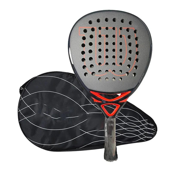 Planet Gates 2024 New Pala Padel Paddle Tennis Racket Soft Face Carbon Fiber Soft EVA Face Sports Racquet Outdoors Equipment