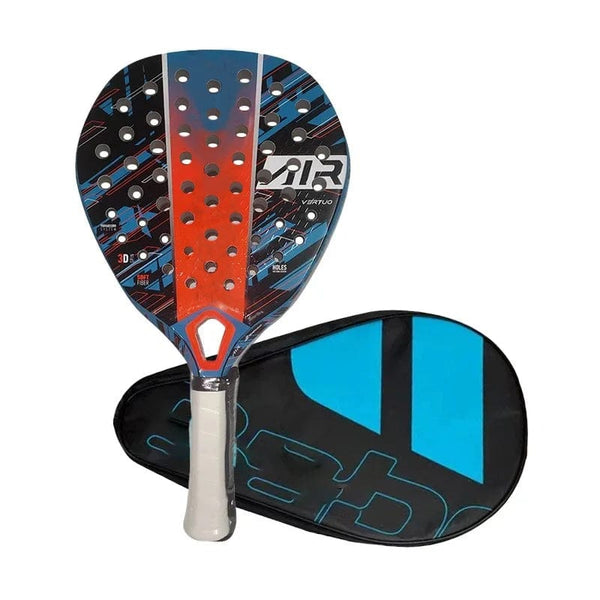 Planet Gates 2024 New Pala Padel Paddle Tennis Racket Soft Face Carbon Fiber Soft EVA Face Sports Racquet Outdoors Equipment