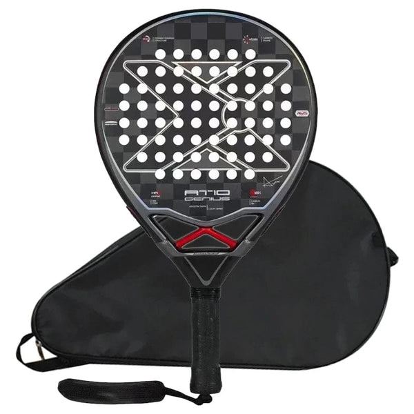 Planet Gates 2024 New Pala Padel Paddle Tennis Racket Soft Face Carbon Fiber Soft EVA Face Sports Racquet Outdoors Equipment