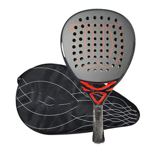 Planet Gates 2024 New Professional Padel Paddle Tennis Racket Soft Face Carbon Fiber Soft EVA Face Sports Racquet Outdoors Equipment