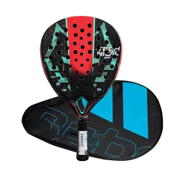 Planet Gates 2024 New Professional Padel Paddle Tennis Racket Soft Face Carbon Fiber Soft EVA Face Sports Racquet Outdoors Equipment