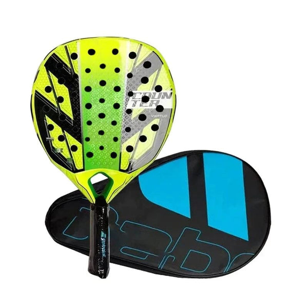 Planet Gates 2024 New Professional Padel Paddle Tennis Racket Soft Face Carbon Fiber Soft EVA Face Sports Racquet Outdoors Equipment