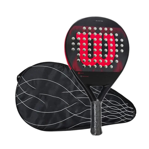 Planet Gates 2024 New Professional Padel Paddle Tennis Racket Soft Face Carbon Fiber Soft EVA Face Sports Racquet Outdoors Equipment