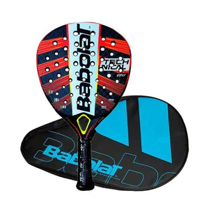 Planet Gates 2024 New Professional Padel Paddle Tennis Racket Soft Face Carbon Fiber Soft EVA Face Sports Racquet Outdoors Equipment
