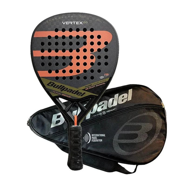 Planet Gates 2024 New Professional Padel Paddle Tennis Racket Soft Face Carbon Fiber Soft EVA Face Sports Racquet Outdoors Equipment