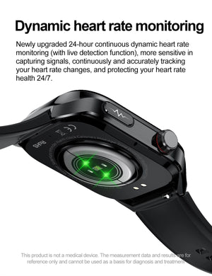 Planet Gates 2024 New Uric Acid Blood Fat Smartwatch ECG Blood Glucose Heart Rate Blood Pressure Health Monitoring Smart Watch For HUAWEI IOS