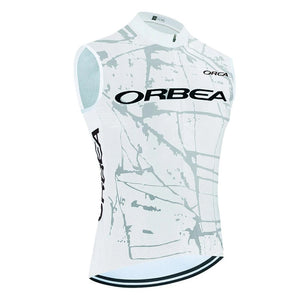 Planet Gates 2024 ORBEA ORCA Bike Vest Quick Dry Cycling Team Jersey Windbreaker Men Summer Ropa Ciclismo Sleeveless Bicycle Jersey Tshirt