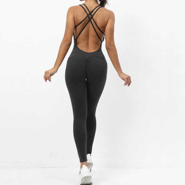 Planet Gates 2024 Pad Lycra Active Wear Gym Yoga Set Women Fitness Scrunch Legging Women Workout Female Sports Outfit Suits Exercise Jumpsuit