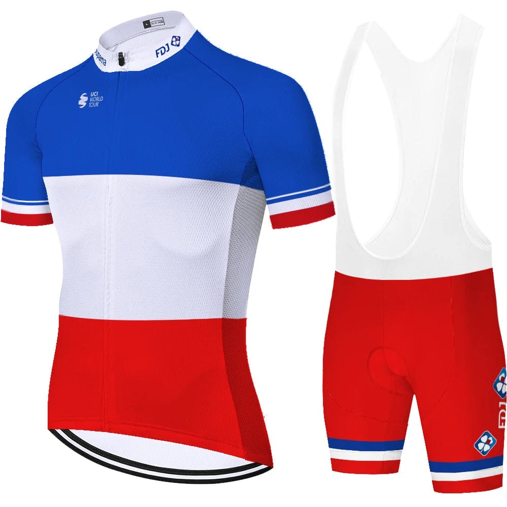 Planet Gates 2024 ProTeam FDJ maillot ciclismo hombre cycling jersey 자전거 의류 사이클링 장비 자전거의류 short esportivo masculino fietskleding heren