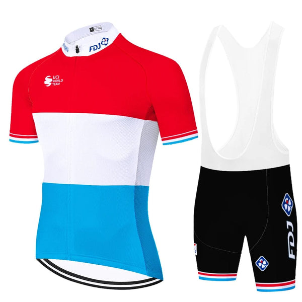 Planet Gates 2024 ProTeam FDJ maillot ciclismo hombre cycling jersey 자전거 의류 사이클링 장비 자전거의류 short esportivo masculino fietskleding heren