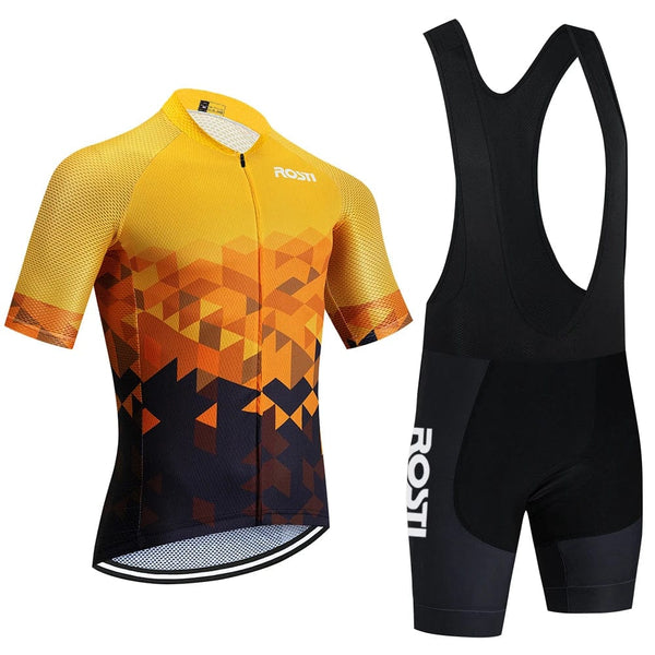 Planet Gates 2024 ROSTI Cycling Jersey Team Pro Bike Maillot Jersey Shorts Suit Men Women Fashion 20D Ropa Ciclismo Bicycl Jerysey Clothing