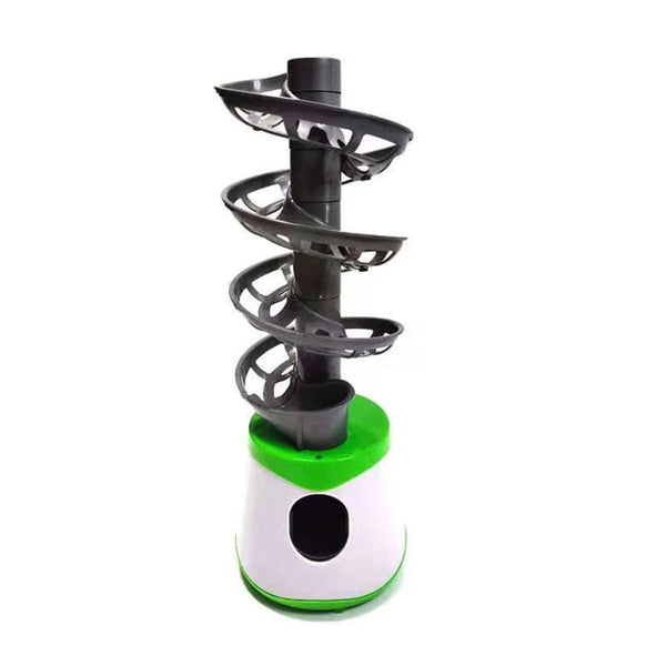 Planet Gates 2024 Up-graded Portable Table Tennis Ball Pitcher Dual Power Supply Version Ping Pong Ball Robot Pitching Machine For Trainers