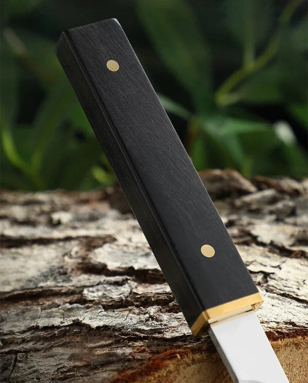 Planet Gates 2024Forged Boning Meat Cleaver Knife Stainless Steel Mongolian Kitchen Hand Meat Fruit Knife Roasted Lamb Steak Knife with Cover