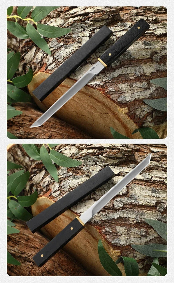 Planet Gates 2024Forged Boning Meat Cleaver Knife Stainless Steel Mongolian Kitchen Hand Meat Fruit Knife Roasted Lamb Steak Knife with Cover