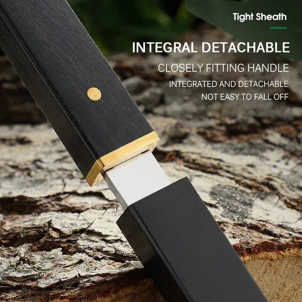 Planet Gates 2024Forged Boning Meat Cleaver Knife Stainless Steel Mongolian Kitchen Hand Meat Fruit Knife Roasted Lamb Steak Knife with Cover