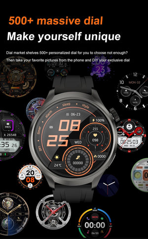Planet Gates 2024New For HUAWEI Sports Smart Bracelet Men Watch 1.85 AMOLED Screen GPS Compass Altimeter Waterproof Bluetooth Call SmartWatch
