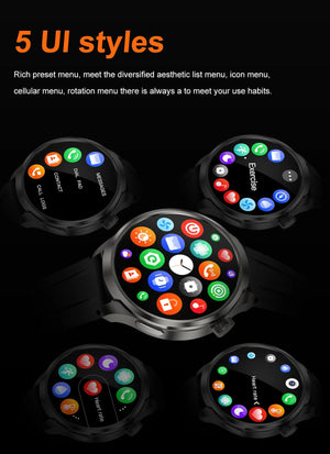 Planet Gates 2024New For HUAWEI Sports Smart Bracelet Men Watch 1.85 AMOLED Screen GPS Compass Altimeter Waterproof Bluetooth Call SmartWatch