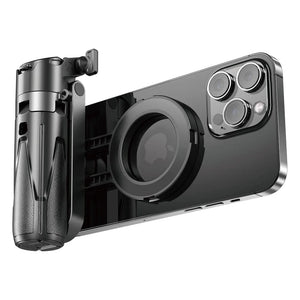 Planet Gates 2026 Magnetic Selfie Stick Phone Tripod w Remote Extend Cell Phone Tripod Stand For MagSafe iPhone 16 15 14 13 12 XIAOMI SAMSUNG