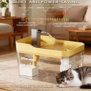 Planet Gates 2026 new Cat Automatic Water Dispenser Drinking circulating filters flowing water intelligent pet automatic water dispenser