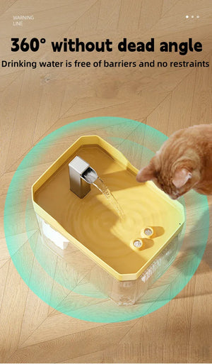 Planet Gates 2026 new Cat Automatic Water Dispenser Drinking circulating filters flowing water intelligent pet automatic water dispenser