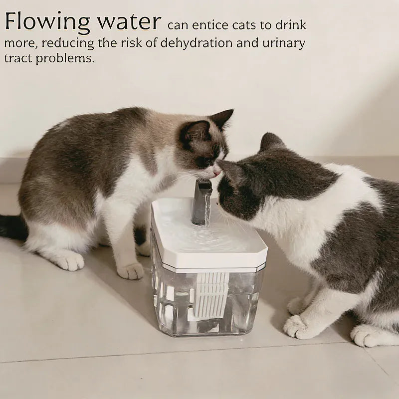 Planet Gates 2026 new Cat Automatic Water Dispenser Drinking circulating filters flowing water intelligent pet automatic water dispenser