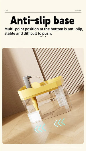 Planet Gates 2026 new Cat Automatic Water Dispenser Drinking circulating filters flowing water intelligent pet automatic water dispenser