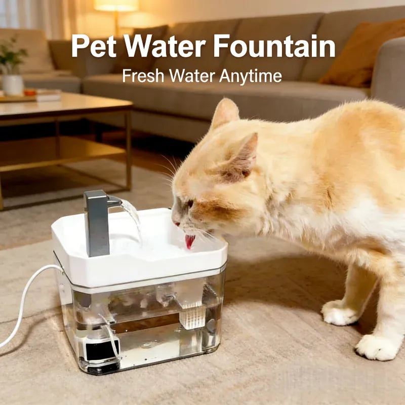 Planet Gates 2026 new Cat Automatic Water Dispenser Drinking circulating filters flowing water intelligent pet automatic water dispenser