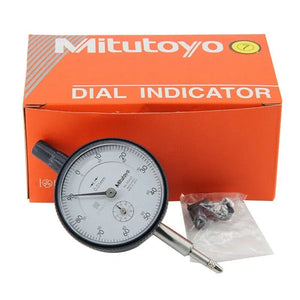 Planet Gates 2046S Mitutoyo 2046S Standard Plunger Dial Indicator 10mm Gauge Test Inspection Dial Gauge
