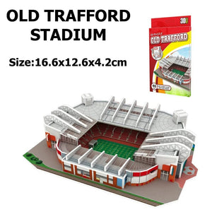 Planet Gates 20604s Miniature Football Field 3D DIY Puzzle World Famous Stadiums Models Football Game Peripheral Toys Fans Birthday Toys Gifts DDJ