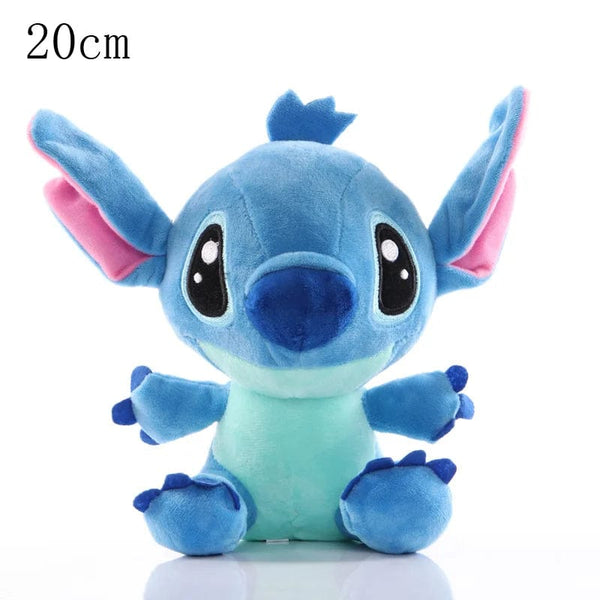 Planet Gates 20CM-2 1 Hot Disney Cartoon Blue Pink Stitch Plush Dolls Anime Toys Lilo and Stitch Stich Plush Stuffed Toys Christmas Gifts for Kids
