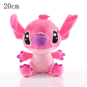 Planet Gates 20CM-2 Hot Disney Cartoon Blue Pink Stitch Plush Dolls Anime Toys Lilo and Stitch Stich Plush Stuffed Toys Christmas Gifts for Kids