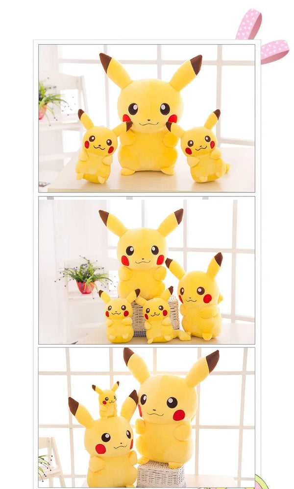 Planet Gates 20cm / 20cm 20cm high quality Pikachu Plush Toys Collection Pokemon Pikachu Plush Doll Toys For kids toys Christmas Gift