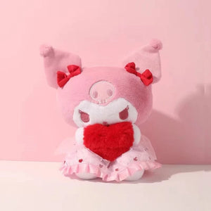 Planet Gates 20cm 5 Sanrio Hello Kitty Stuffed Plush Toys Kawaii Kuromi Melody Cinnamoroll Throw Pillow Cartoon Doll Home Decoration Christmas Gift