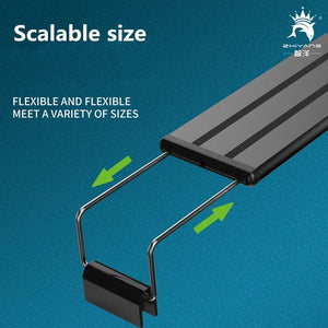 Planet Gates 20cm—60CM Super Slim LEDs Aquarium Lighting Aquatic Plant Light Extensible Waterproof Clip on Lamp For Fish Tank 110v-240v